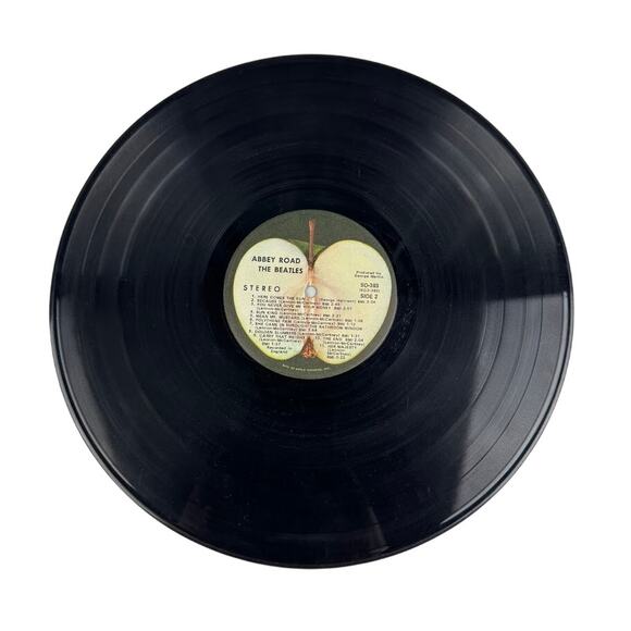 The Beatles Abbey Road Vinyl Record SO-383 1969 Stereo Uncropped & Her Majesty - Picture 6 of 8